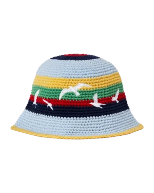 1989 Striped Seagull Hat