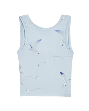 Alternative view of 1989 Blue Seagull Tank