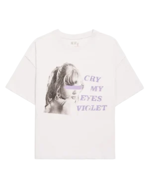 Cry My Eyes Violet Tee