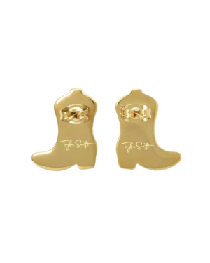 Alternative view of Rhinestone Boot Earrings