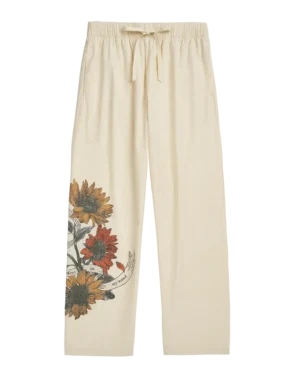 Secret Gardens in My Mind Poplin Pants