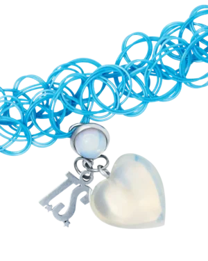 Alternative view of The Sky is Opalite Choker Set