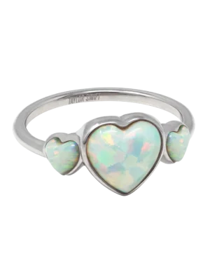 The Sky is Opalite Heart Ring